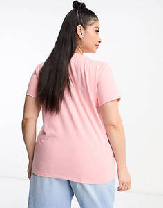 Розовая футболка с логотипом Levi&apos;s Plus Levis