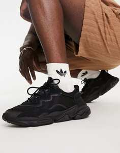 Черные кроссовки adidas Orignals Ozweego