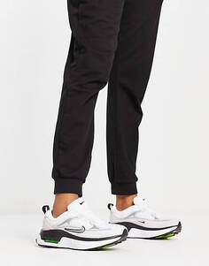 Белые и серебристые кроссовки Nike Air Max Bliss