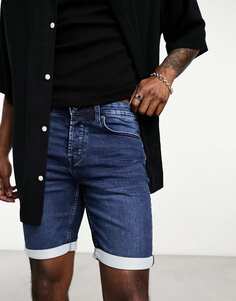 Темные джинсовые шорты-джоггеры Only &amp; Sons