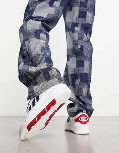 Белые/красные/темно-синие кроссовки adidas Originals ADI2000