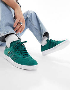 Кроссовки цвета хаки adidas Originals Gazelle