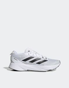 Бело-черные кроссовки adidas Running Adizero SL