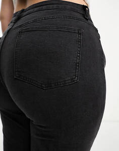 Черные джинсы скинни ASOS DESIGN Curve Ultimate