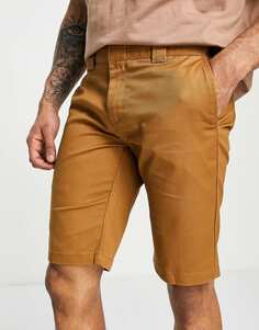 Коричневые шорты Dickies Slim Fit