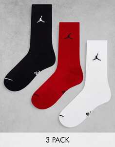 Набор из трех разноцветных носков для летного экипажа Jordan
