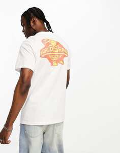 Белая футболка с принтом на груди и спине 47 Brand Arizona Diamondbacks