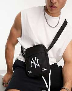 Черная летная сумка унисекс New Era MLB NY