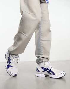 Бело-синие кроссовки Asics Gel-Nimbus 9