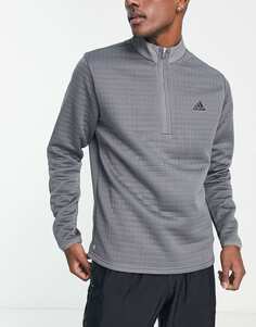 Серые спортивные штаны на молнии adidas Golf DWR 1/4