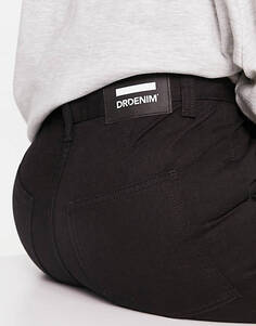 Черные практичные широкие брюки Dr Denim Echo