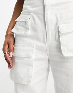 Белые джинсовые брюки карго AFRM Maxwell