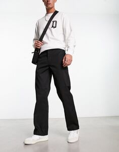 Черные рабочие брюки Dickies 874 прямого кроя