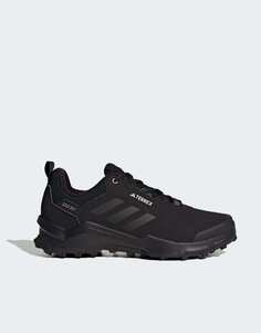 Черные и серые низкие походные ботинки adidas terrex ax4 beta