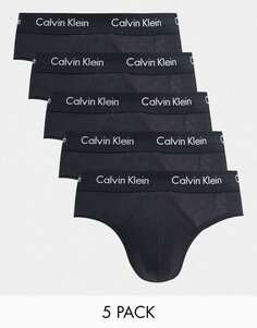 Черные трусы-хипстеры Calvin Klein (5 штук)