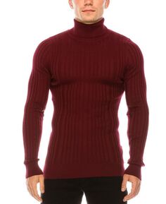 Мужской современный свитер в рубчик RON TOMSON