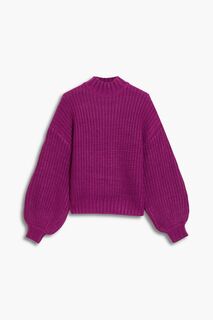 Вязаный свитер с высоким воротником Haillie CINQ À SEPT, фиолетовый