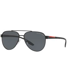 Мужские поляризованные солнцезащитные очки, PS 54TS 58 PRADA LINEA ROSSA