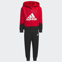 Спортивный костюм Adidas Kids CNY, красный/черный
