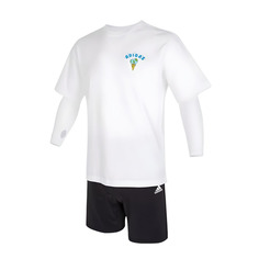 Спортивный костюм Adidas Kids Jb Cd, белый/черный