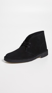 Ботинки Clarks Suede Desert, черный