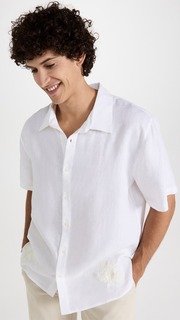 Рубашка Fanm Mon Osmo Embroidered, белый