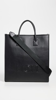 Сумка MCM MCM Klassik Medium Leather Tote, черный