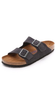 Сандалии Birkenstock Suede Soft Footbed Arizona