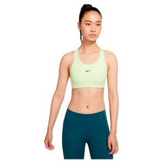 Спортивный бюстгальтер Nike Dri Fit Swoosh Pad, зеленый