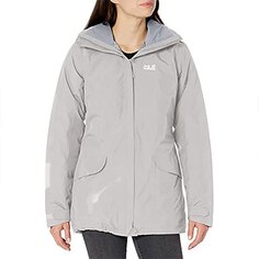 Куртка Jack Wolfskin Kiruna Trail Waterproof, черный