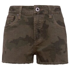 Шорты Pepe Jeans Patty Camo, зеленый