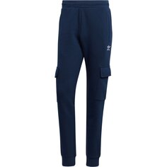 Брюки adidas Originals Trefoil Essentials Cargo Joggers, синий