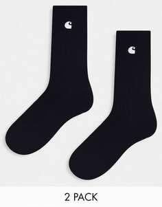 Черные носки Carhartt WIP Madison, 2 пары