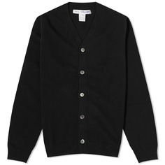 Кардиган Comme Des Garcons Shirt Knitted V-neck, черный