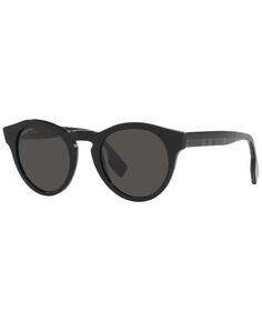 Мужские солнцезащитные очки, be4359 reid 49 Burberry, черный