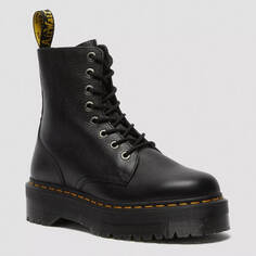 Ботинки Dr. Martens Jadon Boot Pisa Leather Platforms, черный