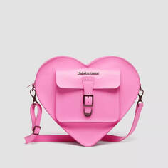 Рюкзак Dr. Martens Heart Shaped Leather, розовый