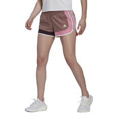Шорты для бега adidas Marathon 20 Colourblocks, розовый