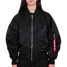 Куртка Alpha Industries MA-1 OS LW, черный