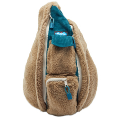 Сумка Kavu Sherpa Fleece Rope Snug, коричневый/синий