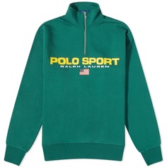 Джемпер Polo Ralph Lauren Polo Sport Quarter Zip, зеленый