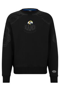 Свитшот Boss X Nfl Cotton-blend With Collaborative Branding, Rams