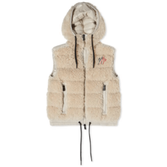 Жилет Moncler Grenoble Fleece, бежевый