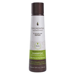 Macadamia Professional Weightless Repair Vegan увлажняющий шампунь для тонких волос, 300 мл