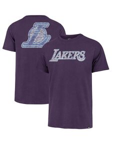 Мужская футболка &apos;47 purple los angeles lakers 2021/22 city edition mvp franklin &apos;47 Brand, фиолетовый