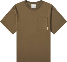 Футболка Acne Studios Pocket T-Shirt &apos;Taupe Grey&apos;, серый