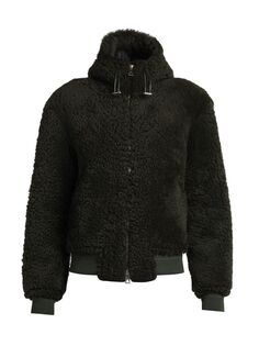Куртка с капюшоном из овечьей шерсти Bottega Veneta