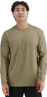 Рубашка с длинными рукавами SunDefense — мужская TYR, зеленый