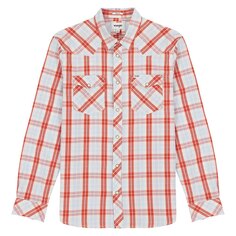 Рубашка с длинным рукавом Wrangler Western Regular Fit, оранжевый
