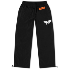 Нейлоновые спортивные брюки Heron Preston HP Fly, черный/белый/оранжевый